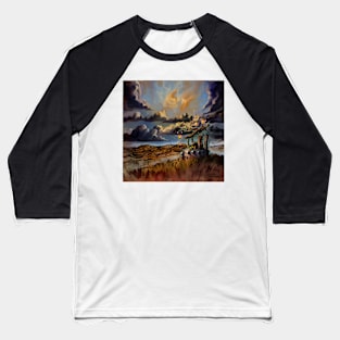 Larman Clamor - "Heathland Tales" Baseball T-Shirt